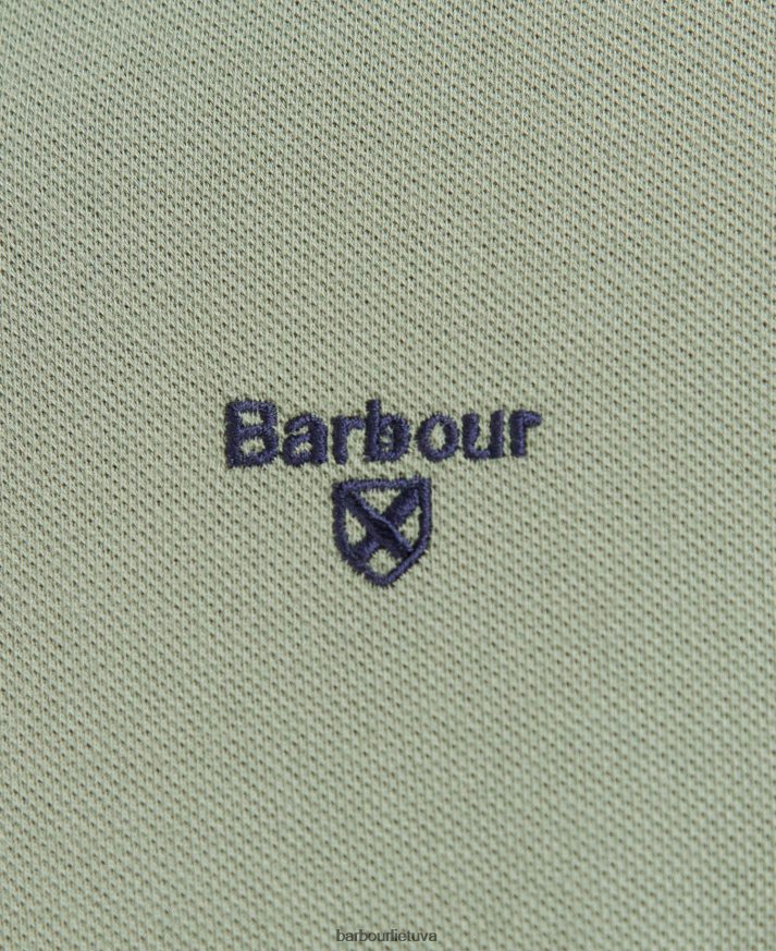 apranga Barbour Eastington polo marškinėliai agavos žalia vyrų 6F6D80687