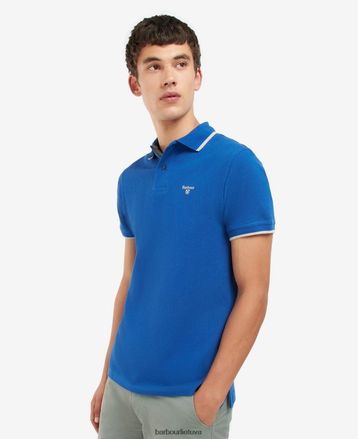 apranga Barbour Eastington polo marškinėliai agavos žalia vyrų 6F6D80694
