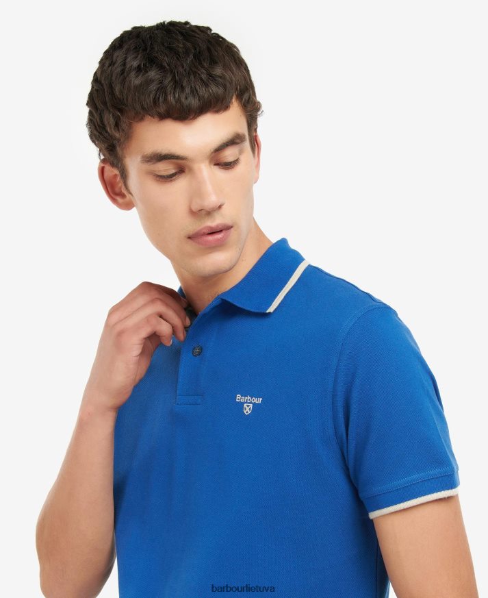 apranga Barbour Eastington polo marškinėliai agavos žalia vyrų 6F6D80694