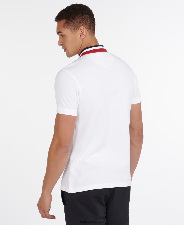 apranga Barbour Hawkeswater polo marškinėliai milteliai mėlyni vyrų 6F6D80635