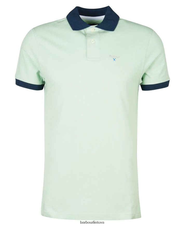 apranga Barbour Lynton polo marškinėliai Monako mėlyna vyrų 6F6D80713