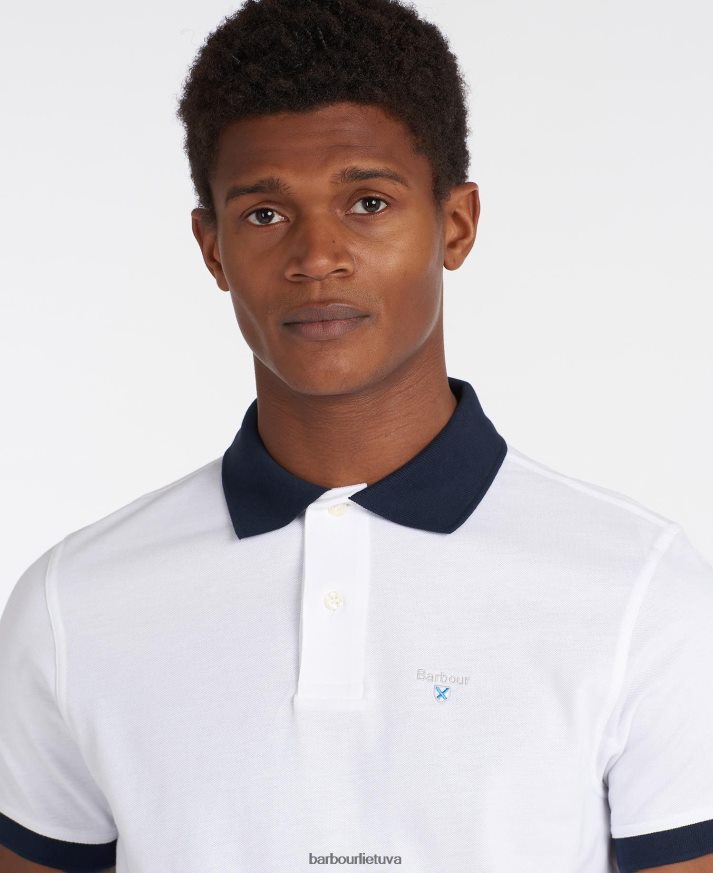 apranga Barbour Lynton polo marškinėliai išblukęs obuolys vyrų 6F6D80649