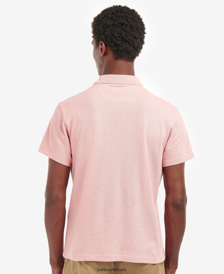 apranga Barbour Ryde polo marškinėliai dulkėtos mėtos vyrų 6F6D80625