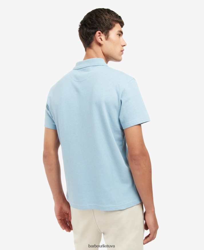 apranga Barbour Ryde polo marškinėliai dulkėtos mėtos vyrų 6F6D80715