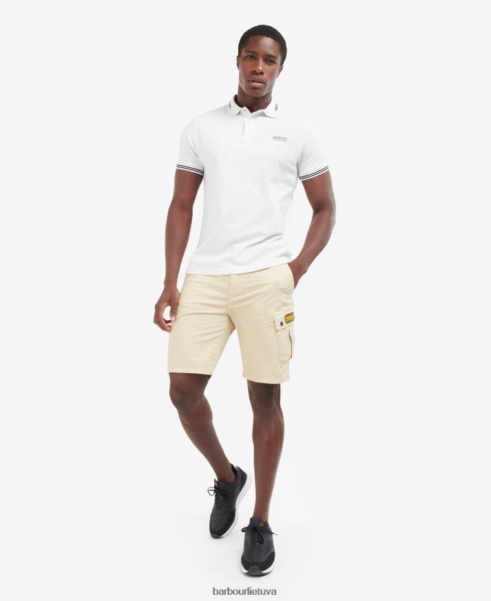 apranga Barbour būtiniausi polo marškinėliai rausvai violetinė vyrų 6F6D80682