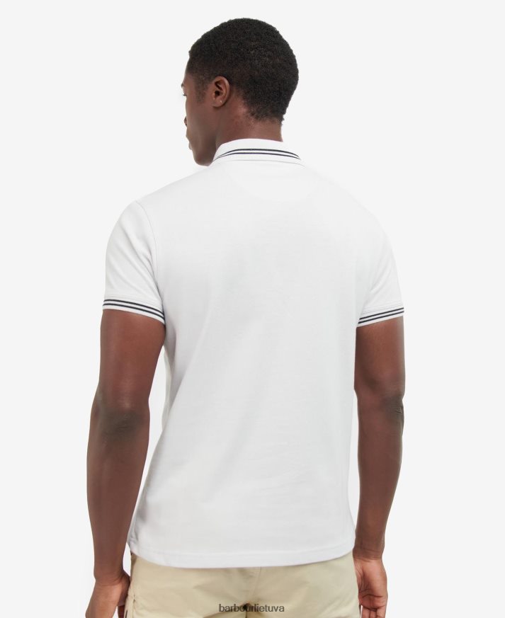 apranga Barbour būtiniausi polo marškinėliai rausvai violetinė vyrų 6F6D80682