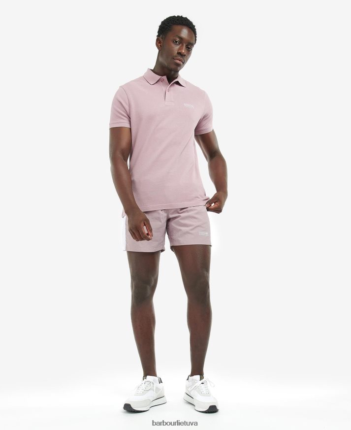 apranga Barbour būtiniausi polo marškinėliai tamsus erškėtis vyrų 6F6D80686