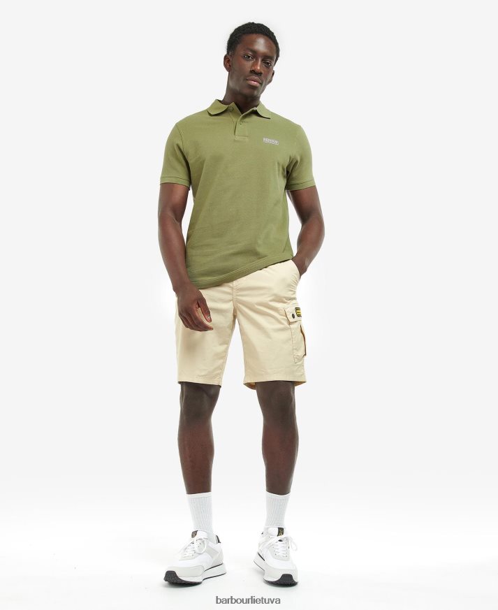 apranga Barbour būtiniausi polo marškinėliai tamsus erškėtis vyrų 6F6D80693