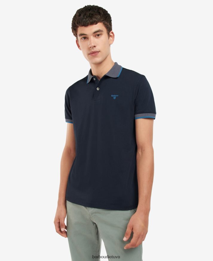 apranga Barbour cornsay polo marškinėliai žali frontonai vyrų 6F6D80570