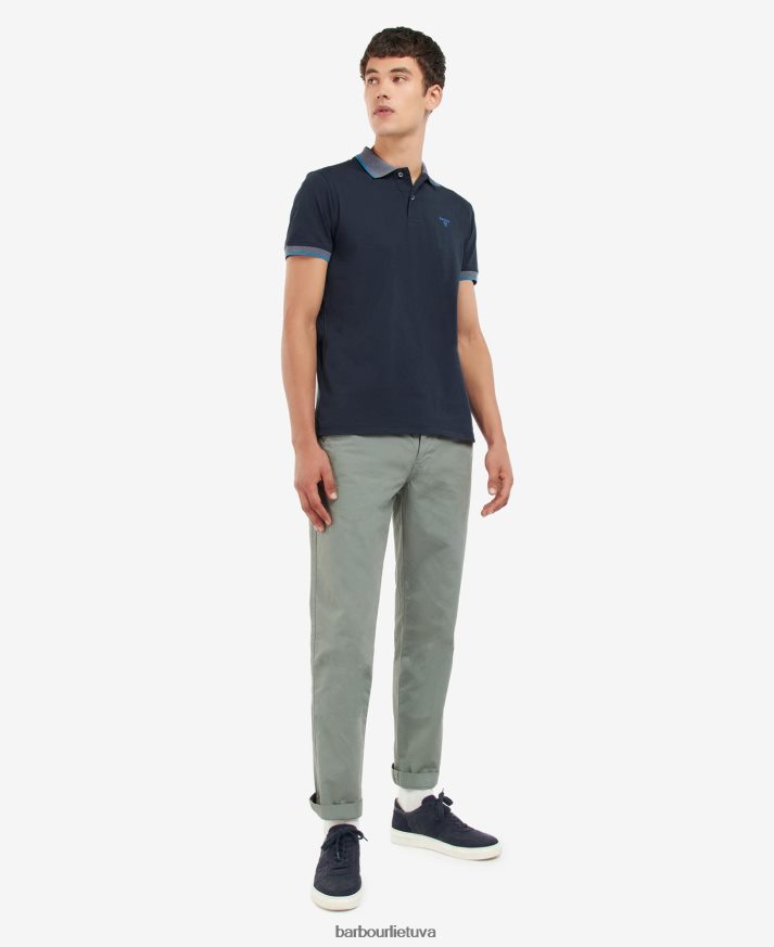 apranga Barbour cornsay polo marškinėliai žali frontonai vyrų 6F6D80570
