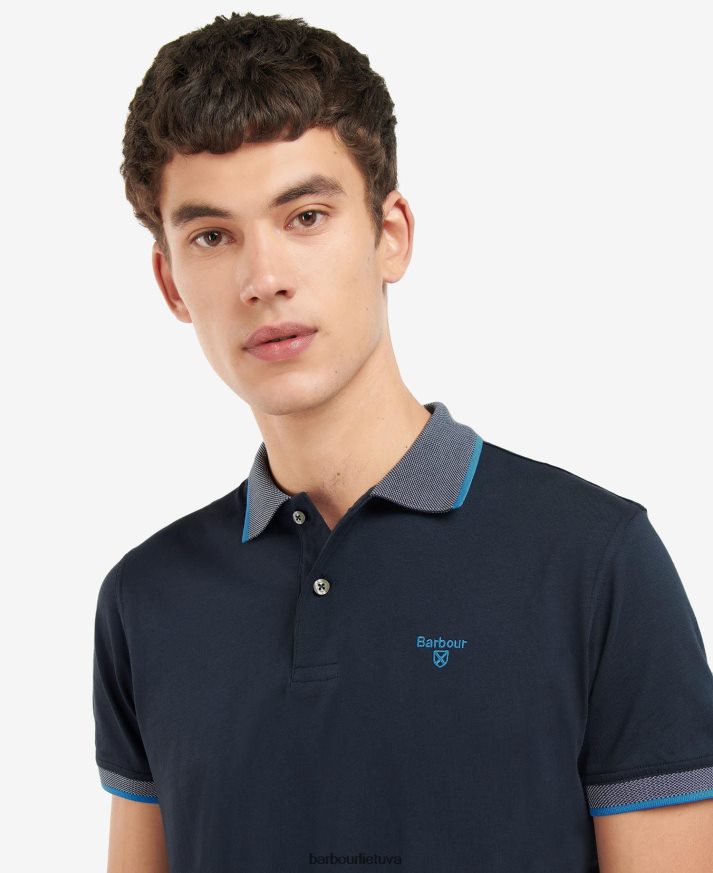 apranga Barbour cornsay polo marškinėliai žali frontonai vyrų 6F6D80570