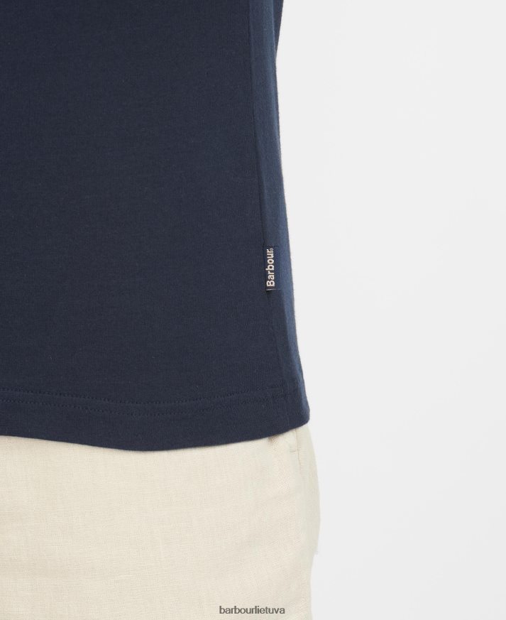 apranga Barbour corpatch polo marškinėliai baltas vyrų 6F6D80568