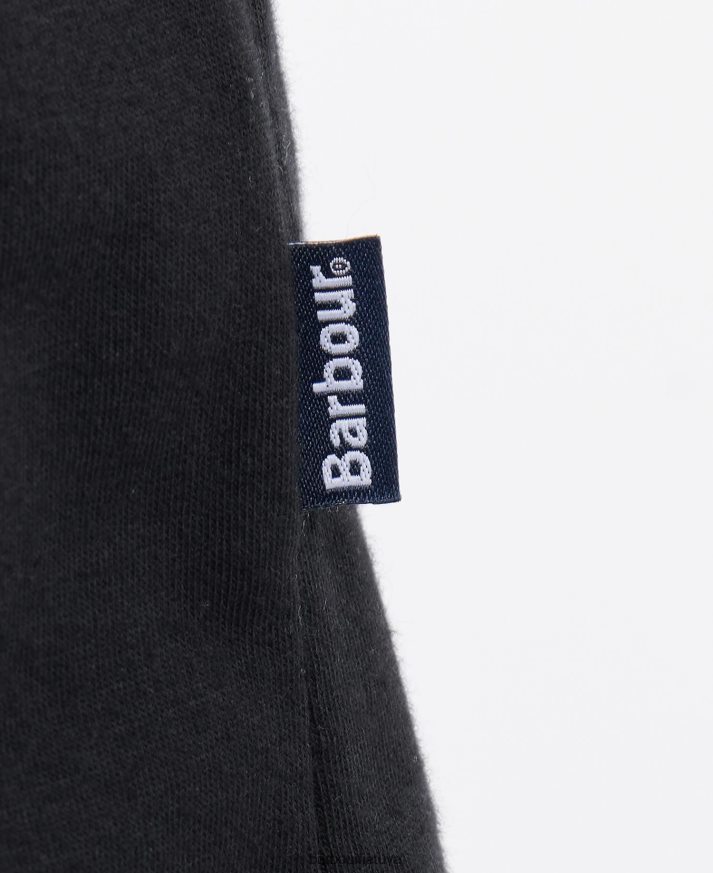 apranga Barbour corpatch polo marškinėliai pilkas marlas/akmuo vyrų 6F6D80554