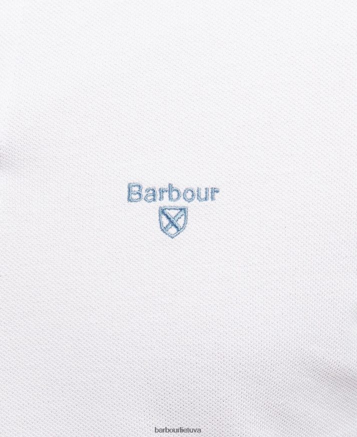 apranga Barbour finkle polo marškinėliai balintos alyvuogės vyrų 6F6D80685