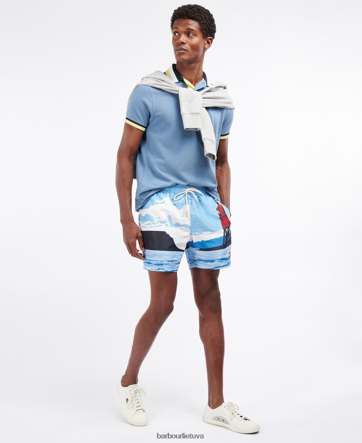 apranga Barbour finkle polo marškinėliai dulkėtos mėtos vyrų 6F6D80628