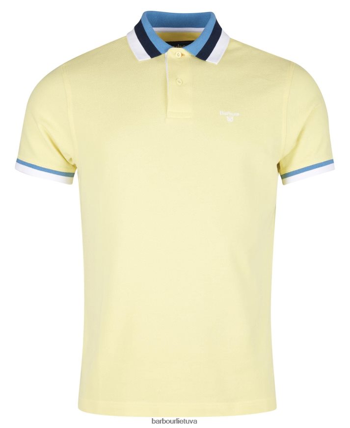 apranga Barbour finkle polo marškinėliai dulkėtos mėtos vyrų 6F6D80672