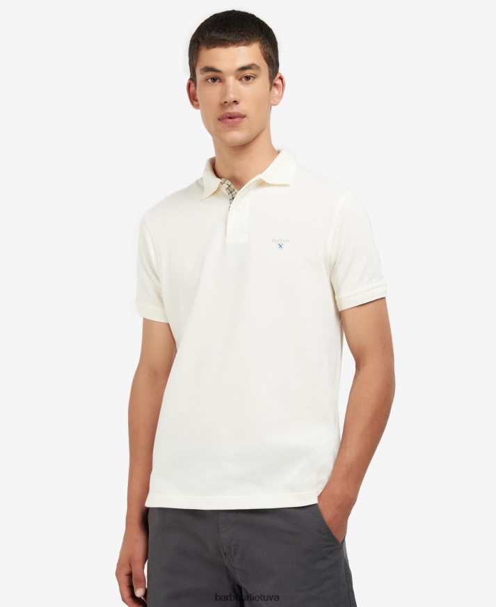 apranga Barbour harrowgate polo marškinėliai skalbtas mėlynai vyrų 6F6D80679