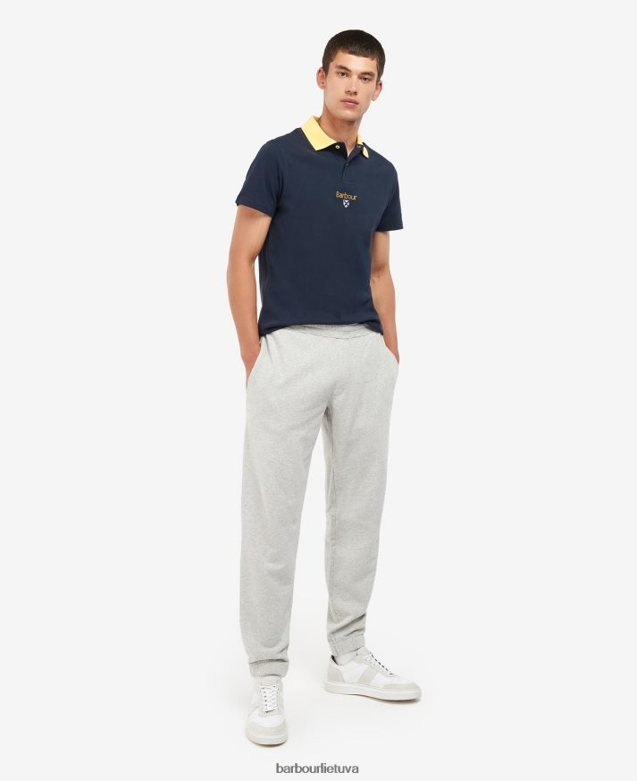 apranga Barbour įkūrėjų polo marškinėliai klasikinis laivynas vyrų 6F6D80630