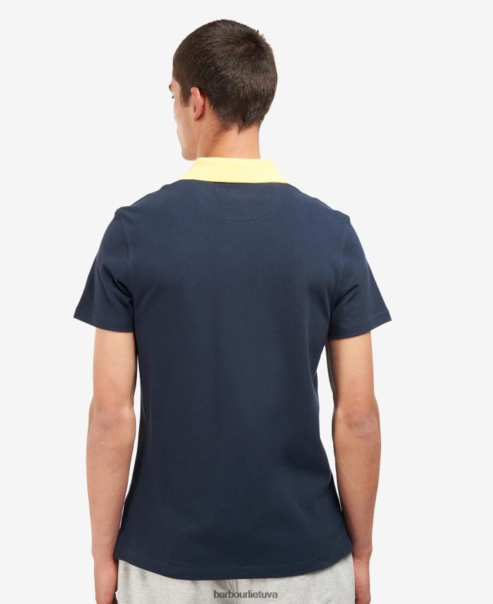 apranga Barbour įkūrėjų polo marškinėliai klasikinis laivynas vyrų 6F6D80630