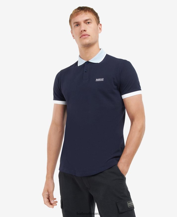 apranga Barbour kaip visi polo marškinėliai mėlynas horizontas vyrų 6F6D80660