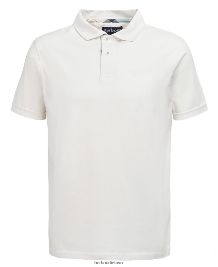 apranga Barbour kirkhill polo marškinėliai mėlyna kreida vyrų 6F6D80593