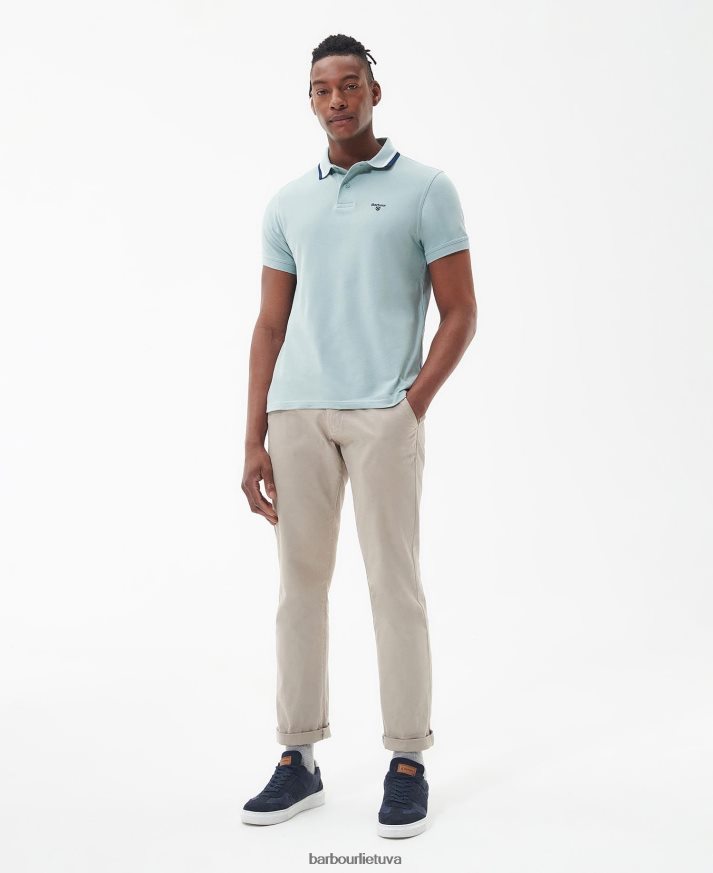 apranga Barbour otterburn polo marškinėliai degintos alyvuogės vyrų 6F6D80538