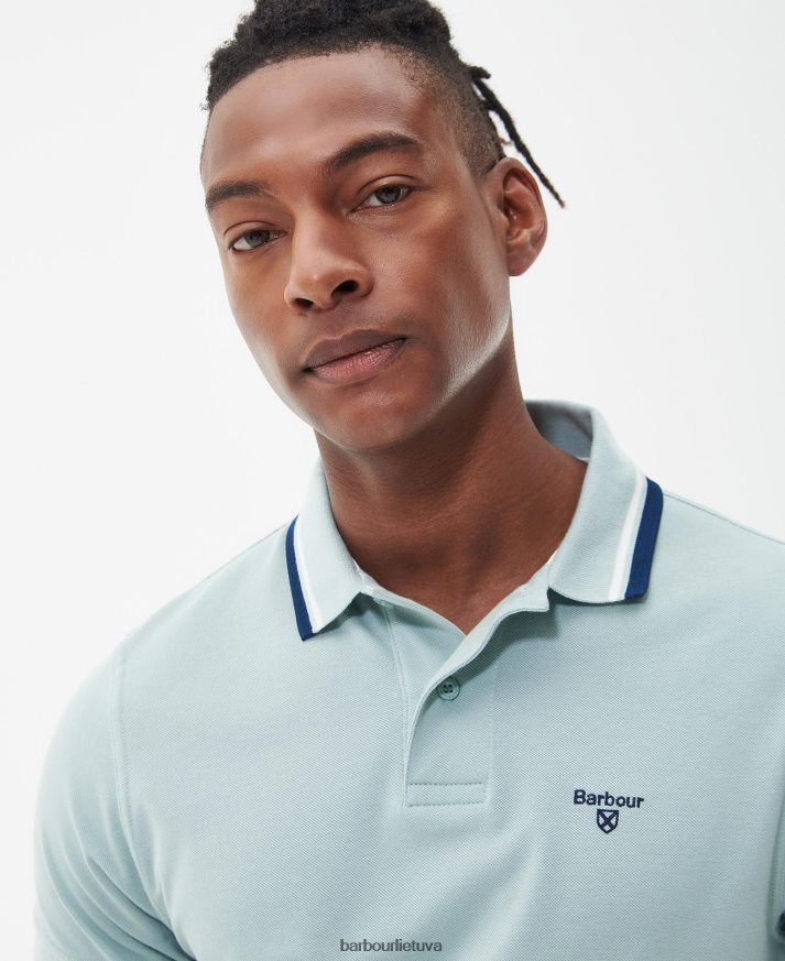 apranga Barbour otterburn polo marškinėliai degintos alyvuogės vyrų 6F6D80538