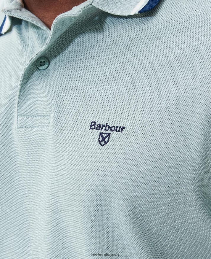apranga Barbour otterburn polo marškinėliai degintos alyvuogės vyrų 6F6D80538