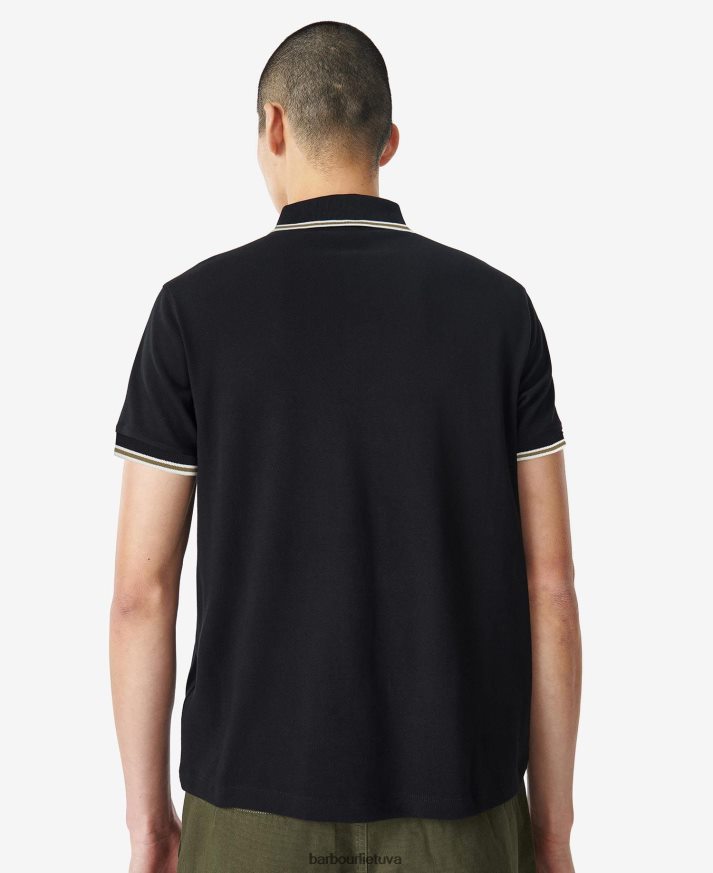 apranga Barbour raitelio polo marškinėliai archyvas alyvuogių vyrų 6F6D80646