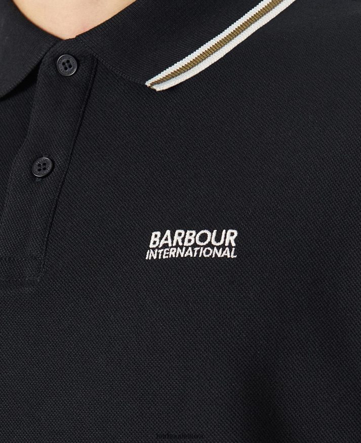 apranga Barbour raitelio polo marškinėliai archyvas alyvuogių vyrų 6F6D80646