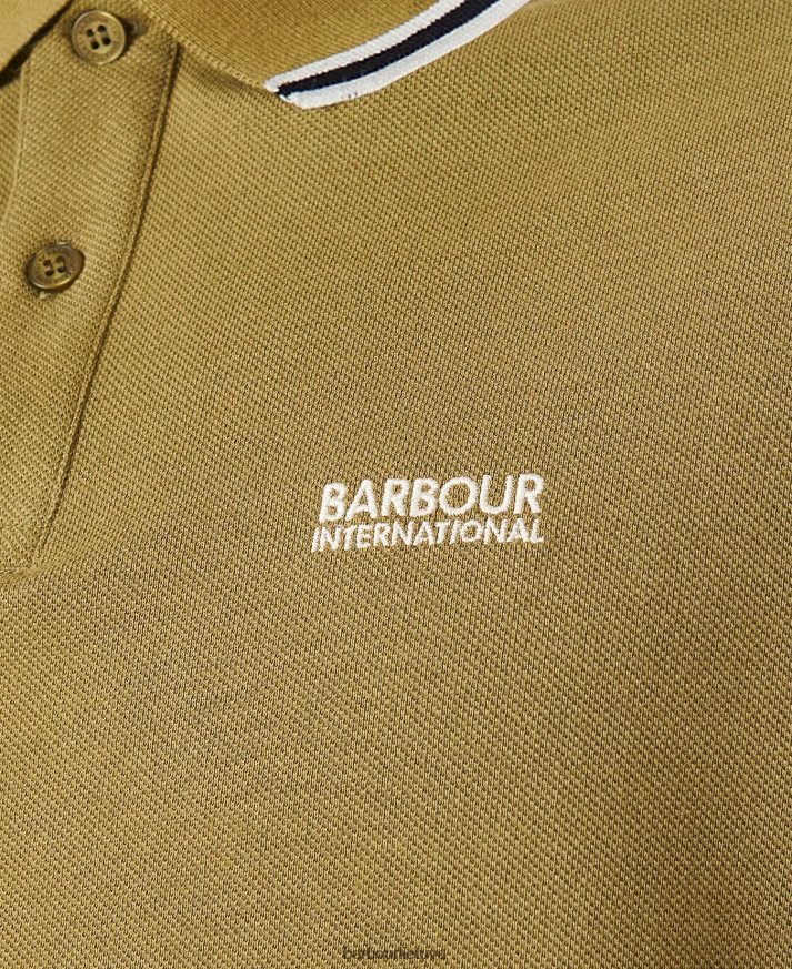 apranga Barbour raitelio polo marškinėliai archyvas alyvuogių vyrų 6F6D80671