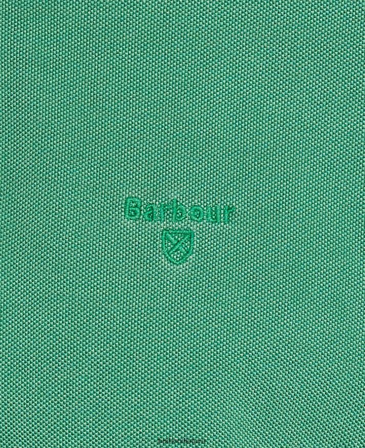 apranga Barbour skalbti sportiniai polo marškinėliai dangus vyrų 6F6D80592