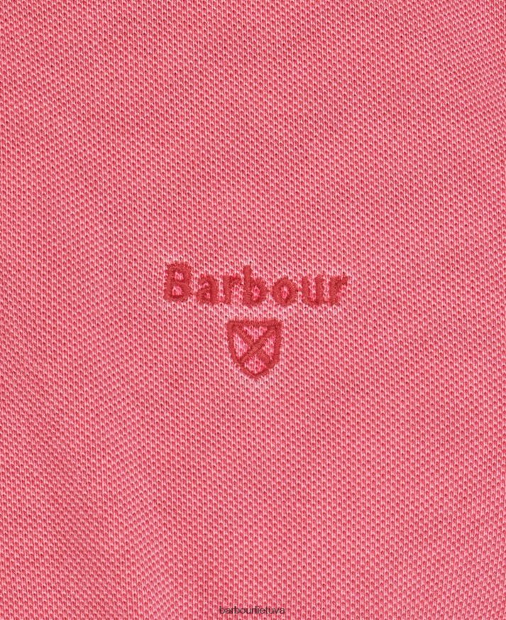 apranga Barbour skalbti sportiniai polo marškinėliai dangus vyrų 6F6D80609