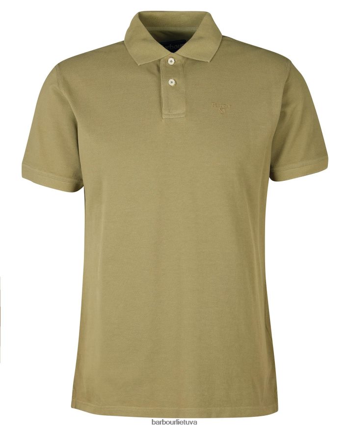 apranga Barbour skalbti sportinius polo marškinėlius rožinė druska vyrų 6F6D80667