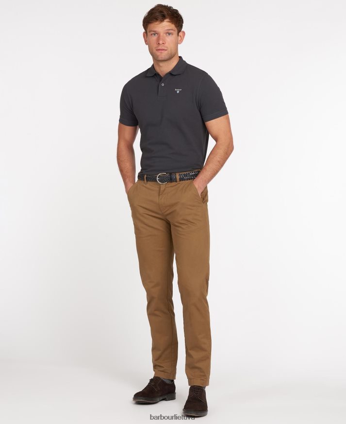 apranga Barbour sportiniai polo marškinėliai dangus vyrų 6F6D80561