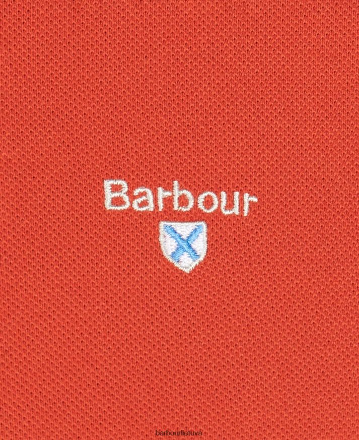 apranga Barbour sportiniai polo marškinėliai dangus vyrų 6F6D80666