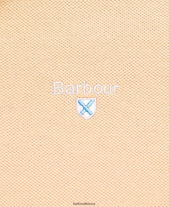 apranga Barbour sportiniai polo marškinėliai dulkėtos mėtos vyrų 6F6D80654