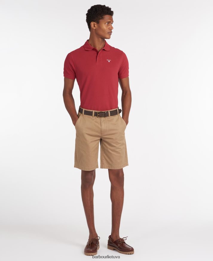 apranga Barbour sportiniai polo marškinėliai sportinė mėlyna vyrų 6F6D80634