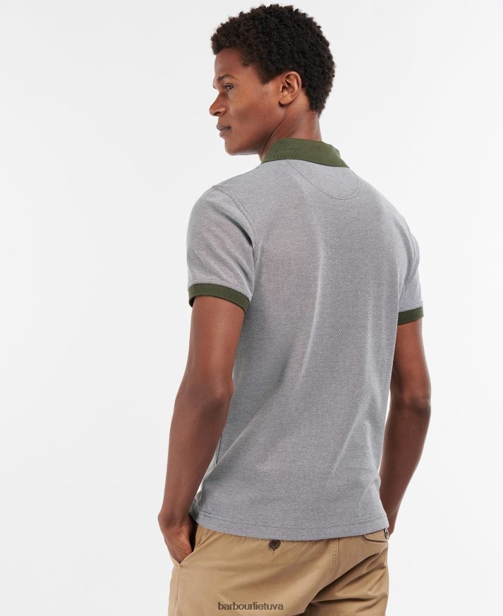 apranga Barbour sportiniai polo mix marškinėliai juodas vyrų 6F6D80602