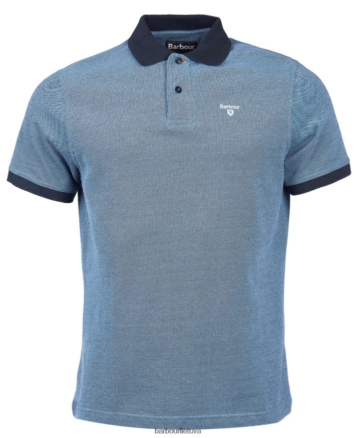 apranga Barbour sportinio mišinio polo marškinėliai tamsiai alyvuogių vyrų 6F6D80591