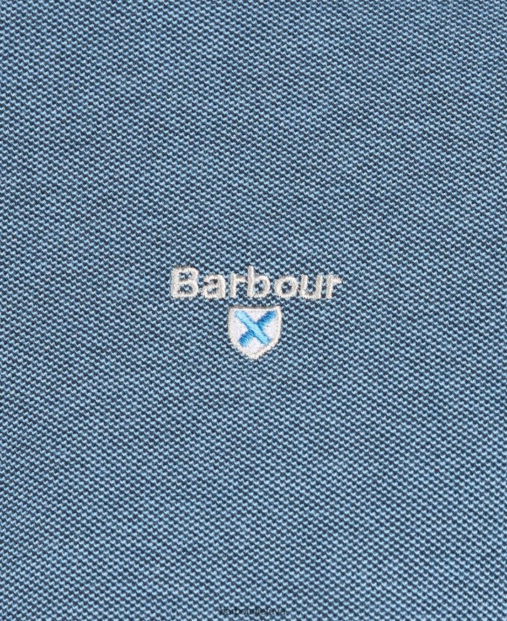 apranga Barbour sportinio mišinio polo marškinėliai tamsiai alyvuogių vyrų 6F6D80591