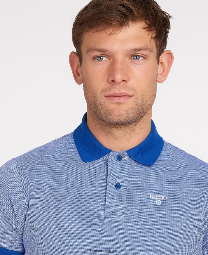 apranga Barbour sportinio mišinio polo marškinėliai tamsiai alyvuogių vyrų 6F6D80608