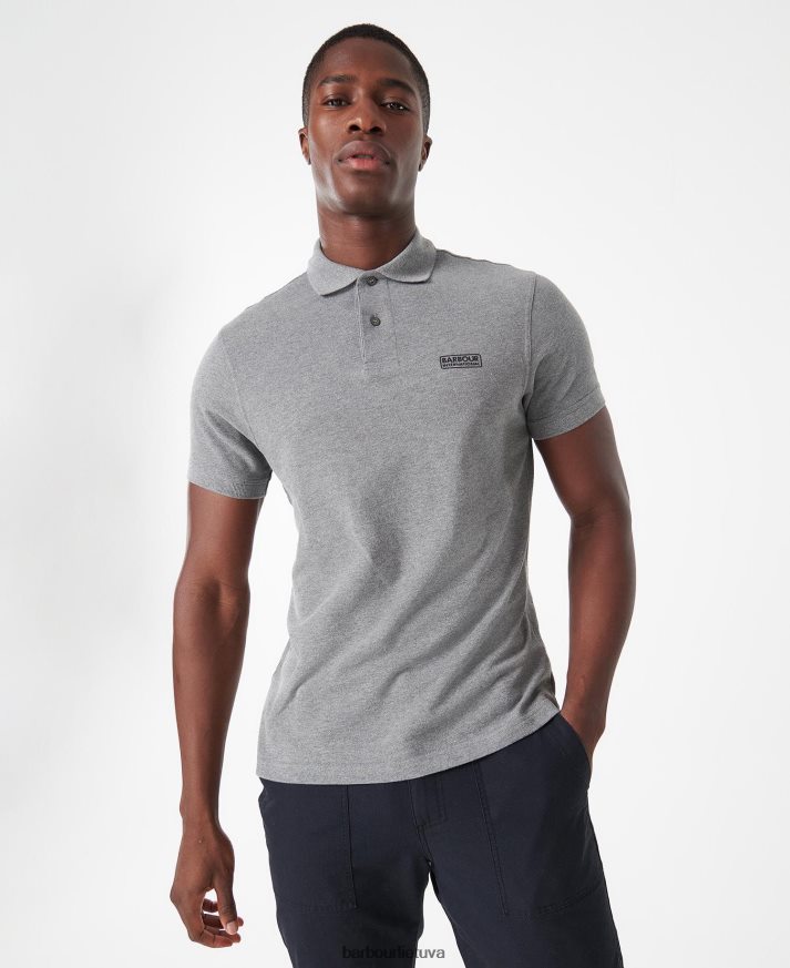 apranga Barbour tarptautiniai poloshirt tarptautiniai esminiai juodas vyrų 6F6D80633