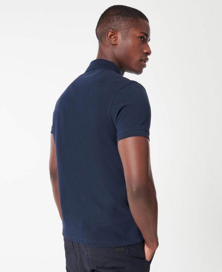 apranga Barbour tarptautiniai poloshirt tarptautiniai esminiai tamsiai mėlyna vyrų 6F6D80596