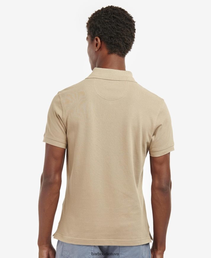 apranga Barbour tartan pique polo marškinėliai dangaus marlas / suknelė vyrų 6F6D80600