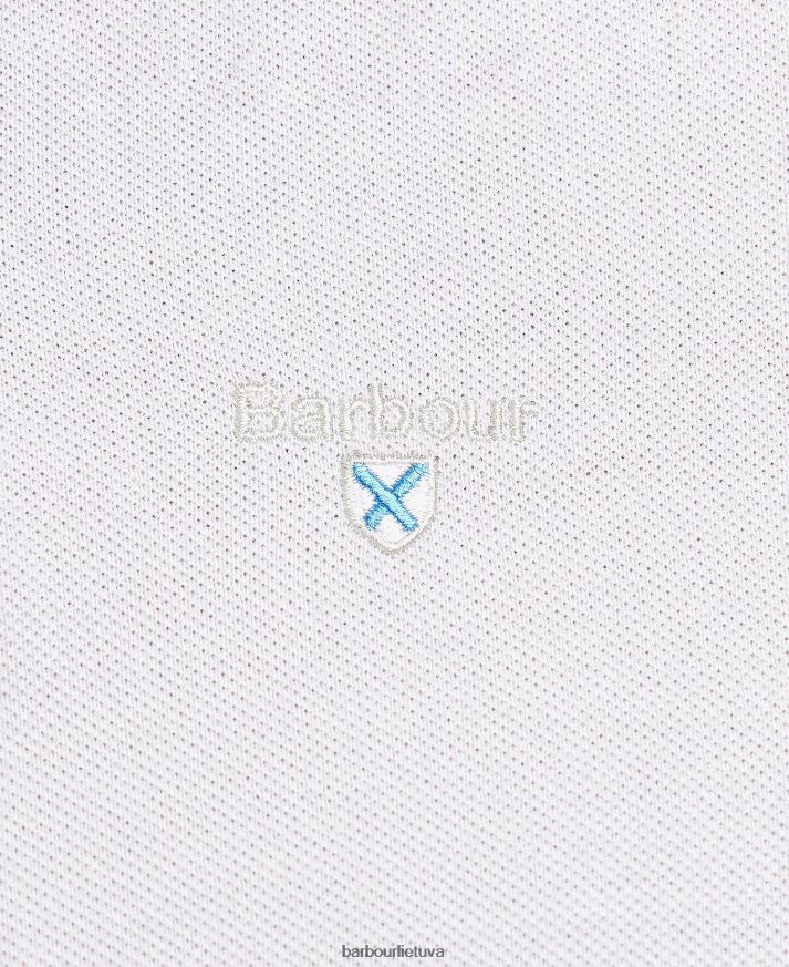 apranga Barbour tartan pique polo marškinėliai vynas vyrų 6F6D80632