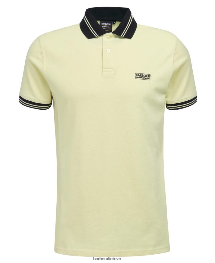 apranga Barbour tracker polo marškinėliai išblukęs mėlynas vyrų 6F6D80657