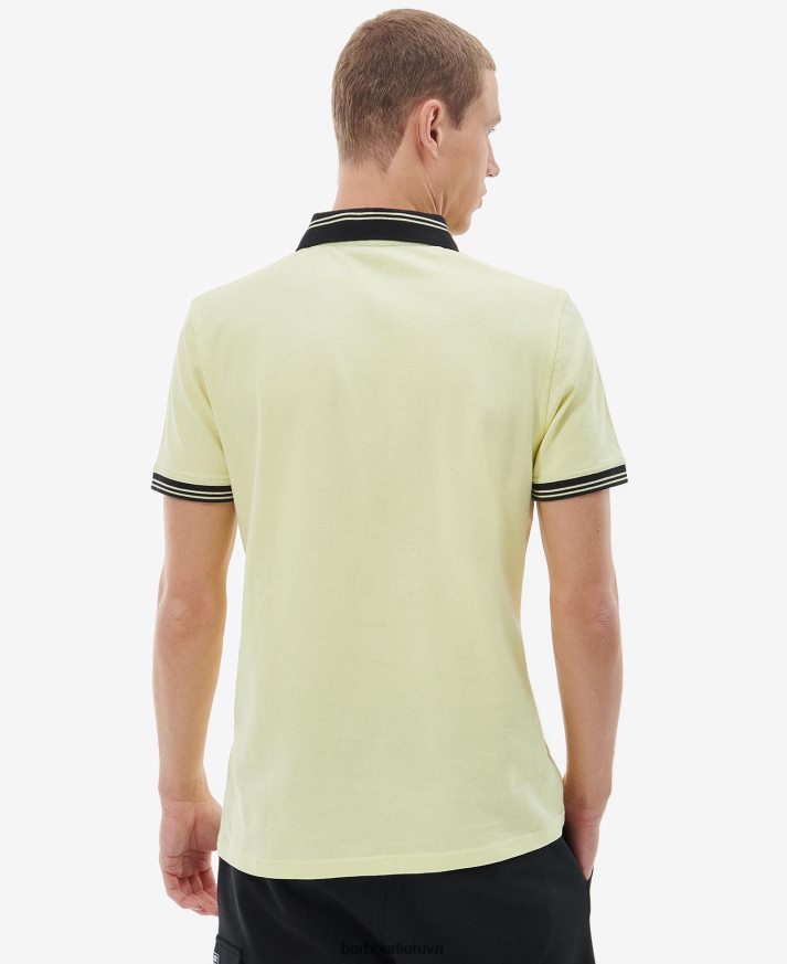 apranga Barbour tracker polo marškinėliai išblukęs mėlynas vyrų 6F6D80657