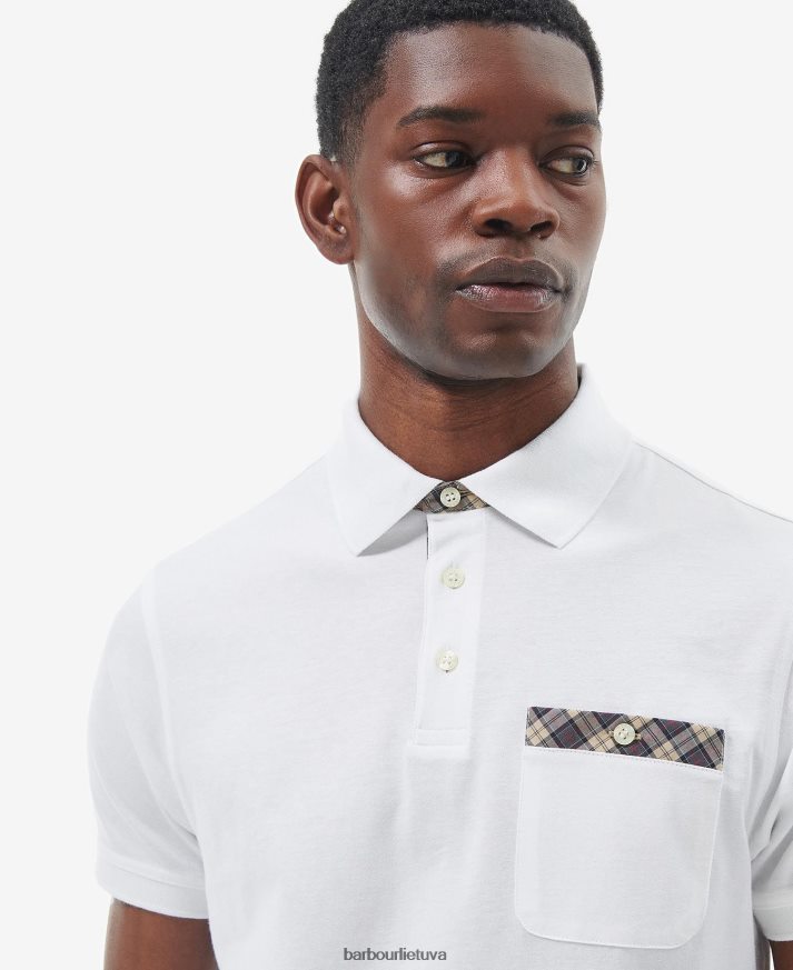 apranga Barbour trokštantys polo marškinėliai kukurūzų stiebas vyrų 6F6D80597