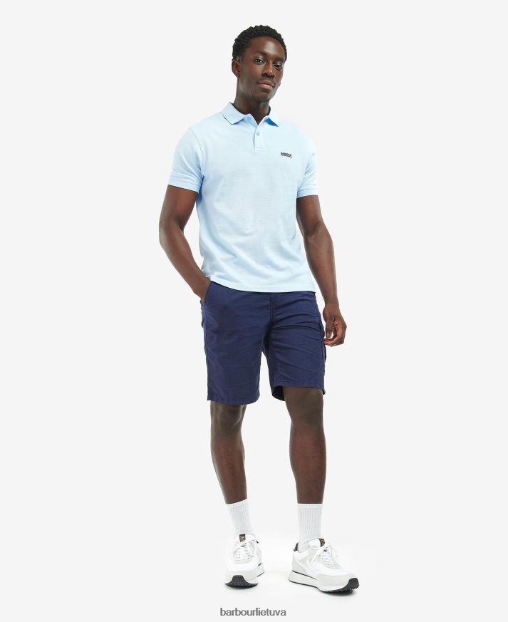 apranga Barbour turistų polo marškinėliai klasikinis baltas vyrų 6F6D80710